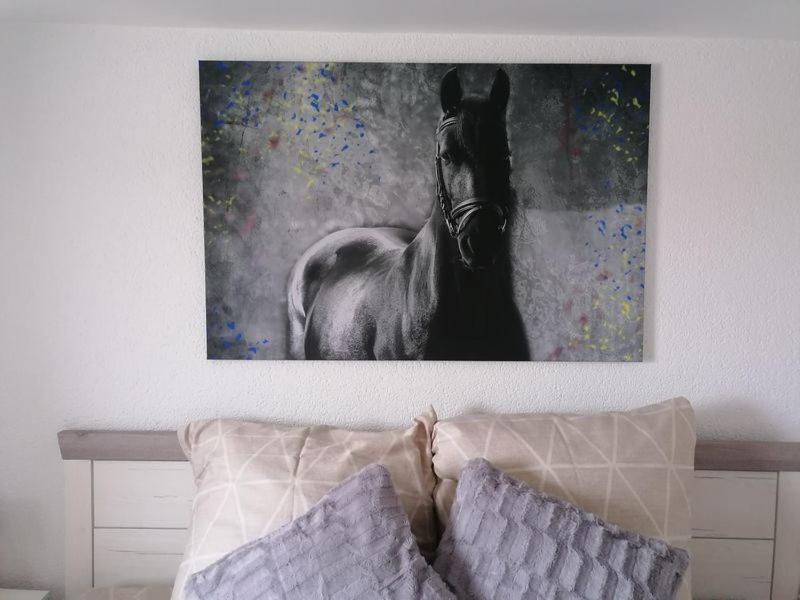 "Die Jockeysuite" Auf Unserem Reiterhof Birkenbeul Buitenkant foto