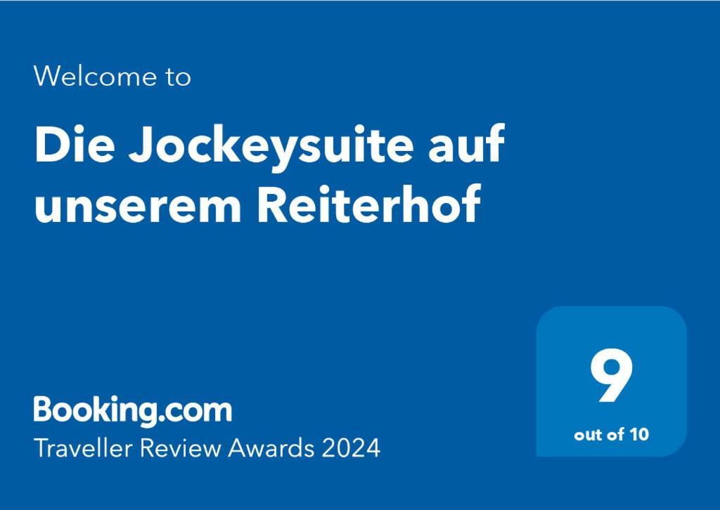 "Die Jockeysuite" Auf Unserem Reiterhof Birkenbeul Buitenkant foto